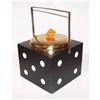 Image 1 : Deco "dice" ice bucket- midcentury modern #1223694