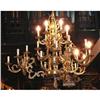 Image 1 : Antique Bronze Chandelier #1223976
