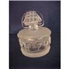 Image 1 : Lalique Ship & Swan Vanity Box #1224095
