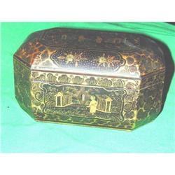 Regency Chinoiserie Tea Caddy #1224149