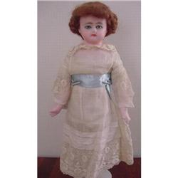 Doll Wax Over Composition 20" Germany #1224154