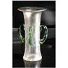 Image 1 : Loetz Vase - Four Emerald Green Color Handles #1224168