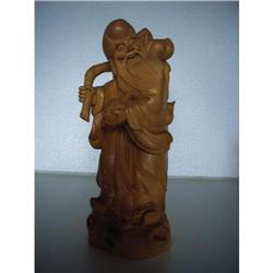 yellow birch wood carving #1224180