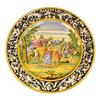 Image 1 : Large Round Italian Earthenware Charger #1224268