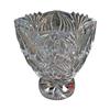 Image 1 : Cut Crystal Fan Shaped Vase #1224280