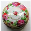 Image 1 : Floral Moriage Powder or Trinket Jar #1236011
