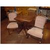 Image 1 : Eastlake Chairs/Parlor Table Set--Dusty Pink #1263301