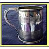 Image 1 : EMES & BARNARD ST SILVER MINI MUG LONDON 1824 #1263946