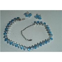 JEWELRY-LONGCRAFT Signed Demi- Parure #1272304