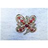 Image 1 : Jewelry- Vintage-Ruby Red Butterfly #1272321