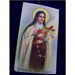 Religious Lithograph--St. Teresia ca. 1930s #1272505