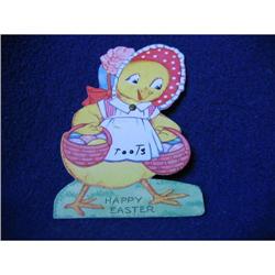 Antique Easter card with moving eyes #1272508