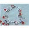 Image 1 : Sterling~ Hyacinth Crystal~Anklet/Bracelet #1272552