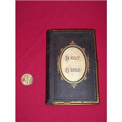 Vintage 1883 Bible with Clasp #1272828