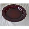 Image 1 : Avon 1876 Cape Cod Collection Ruby Crystal Pie #1272852