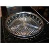 Image 1 : Divided Glass Relish with Silver Rim #1272943