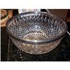 Image 1 : Glass Bowl with Silver Rim #1272944