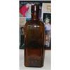 Image 1 : Antique AMBER Colored Medicine Bottle CIRCA: #1272992