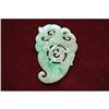 Image 1 : Old Chinese Carved Green Jade ( Fei-Chui ) #1290208