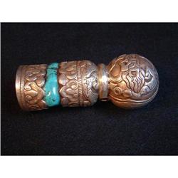 18th.-19th. century Tibetan silver seal #1290545