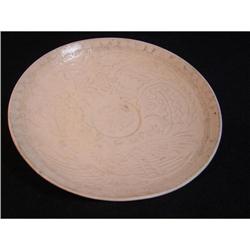 Song period Chinese ci zhou yellow ceramic dish#1290547