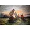 Image 1 : Fabres & Costa A. Painting, Sunset In the Ocean#1224632