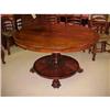 Image 1 : ANTIQUE ROSEWOOD CENTER  DINING TABLE #1224661