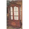 Image 1 : Burled Walnut Display Cabinet, #1224710