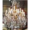 Image 1 : Bronze and Crystal Chandelier #1224722