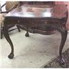 Image 1 : Chippendale Style Card Table Game Table #1224773