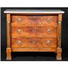 Image 1 : 19th C. Empire Period walnut chest #1224820