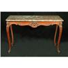 Image 1 : 18th C. French console table with marble top #1224828