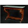 Image 1 : 19th C. French mahogany console table #1224829