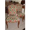 Image 1 : Set of 8 oak upholstered chairs #1224837