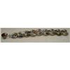 Image 1 : Victorian Sterling Wishbone Agate Bracelet #1224868