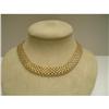 Image 1 : 15 Ct. Victorian English Basketweave Necklace #1224871