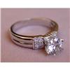 Image 1 : 18kt Gold Old Miner Diamond Engagement Ring #1225020