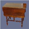 Image 1 : 19c Mahogany Child's Gate Leg Table Antique #1225126