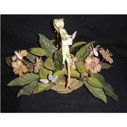 Tole Flower Basket #1225206