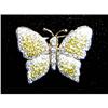 Image 1 : Diamond Butterfly Pin #1225244