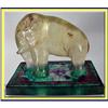 Image 1 : ARGY-ROUSSEAU PATE DE VERRE GLASS ELEPHANT #1225278