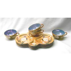 Party Sets (4) Gold Lustre Made in Japan #1239554