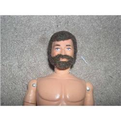 Brown Flocked Hair GIJOE 1964 #1239633