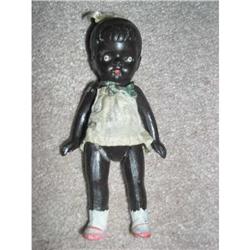 Black all bisque Made in Japan Doll #1239741