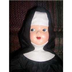 Composition Nun Doll all original #1239746