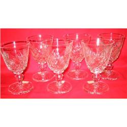 6 German Marquis Goblets by Jasair #1239854