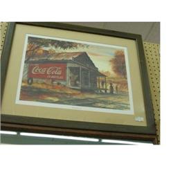 Coca Cola Ltd Ed Print - Back Roads USA #1239859