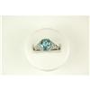 Image 1 : ANTIQUE Style BLUE TOPAZ Ring!  #1239887