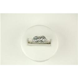 ANTIQUE Style Blue Topaz RING 1 CARAT! #1239891