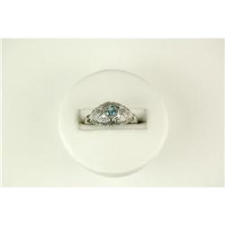 ANTIQUE Style BLUE TOPAZ .23 CARATS! #1239897